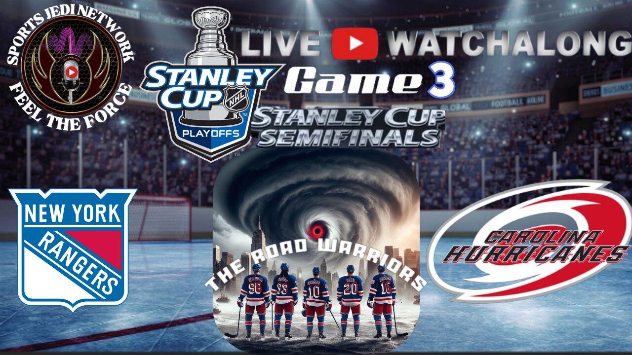 Catch The Exciting Live Watch Along: NHL HOCKEY Rangers Vs Hurricanes Gm #3 - Don't Miss Out!
