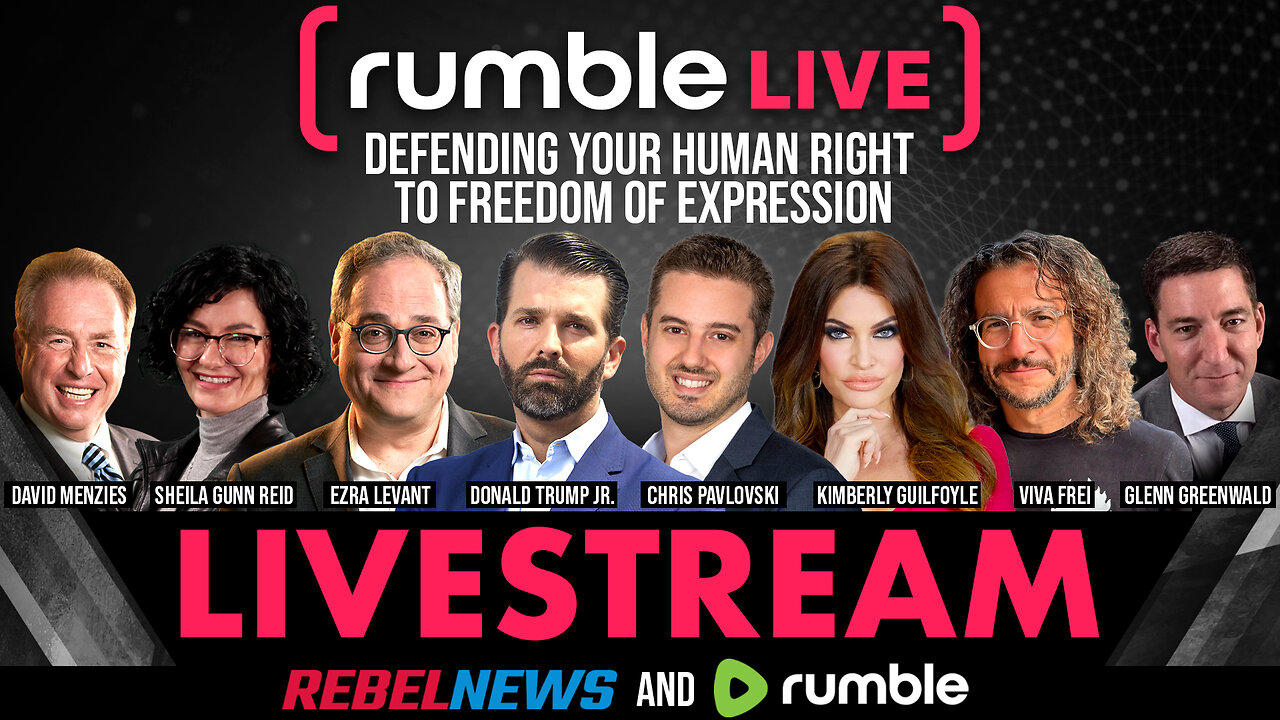 Rumble LIVE: Defending your human right to freedom of expression