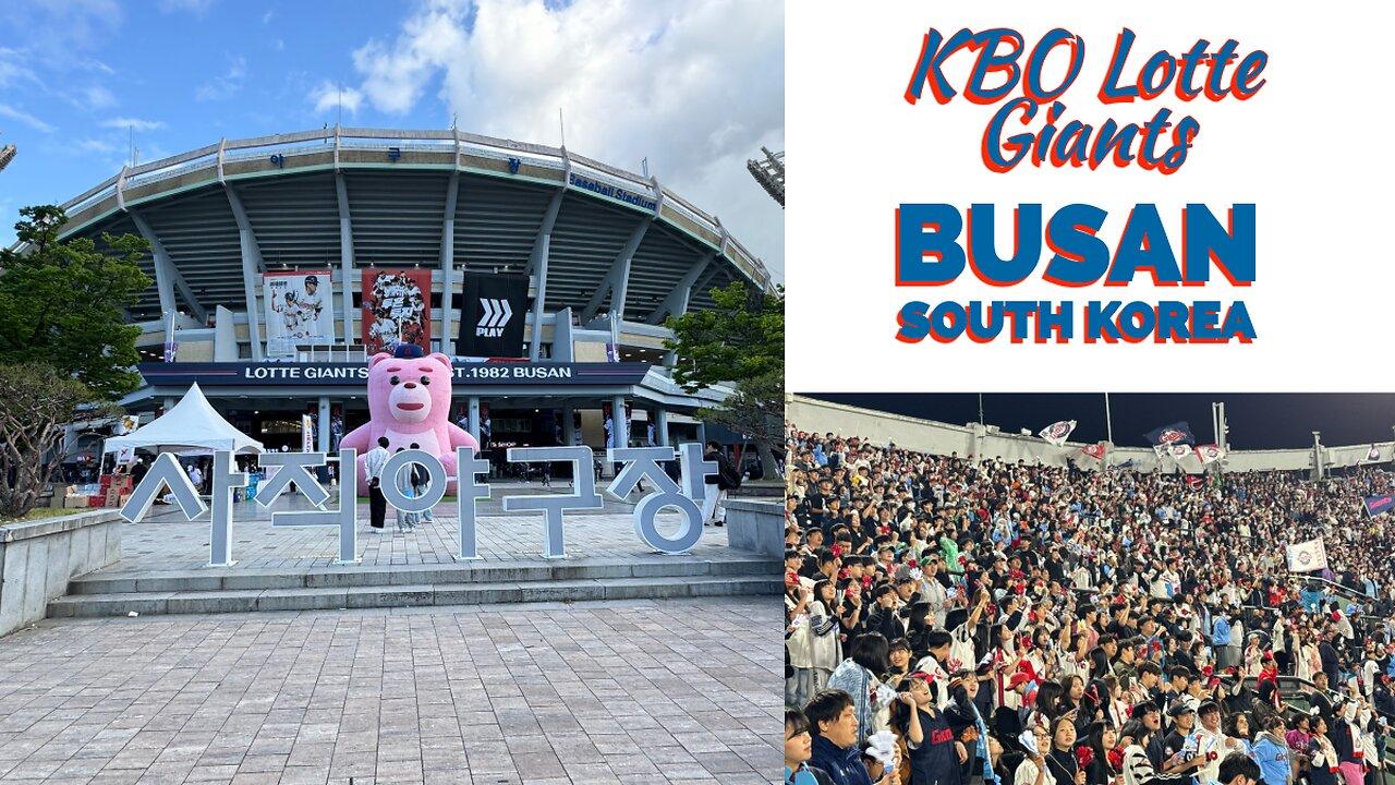 Baseball In Korea - Best Atmosphere & Fans In The KBO - Lotte Giants Busan 2024