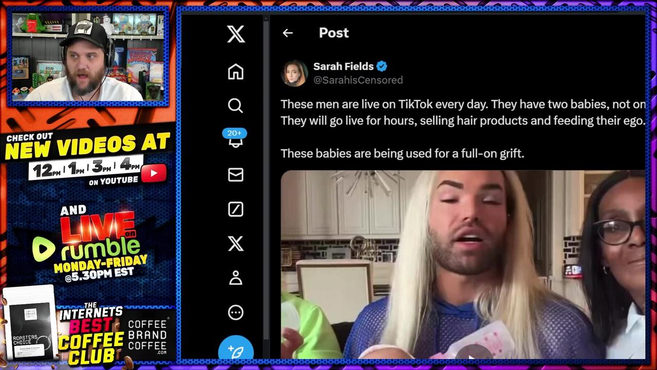 Put Em In Jail! 2 Trans Men Buy Babies To Sell Hair Products On TikTok!