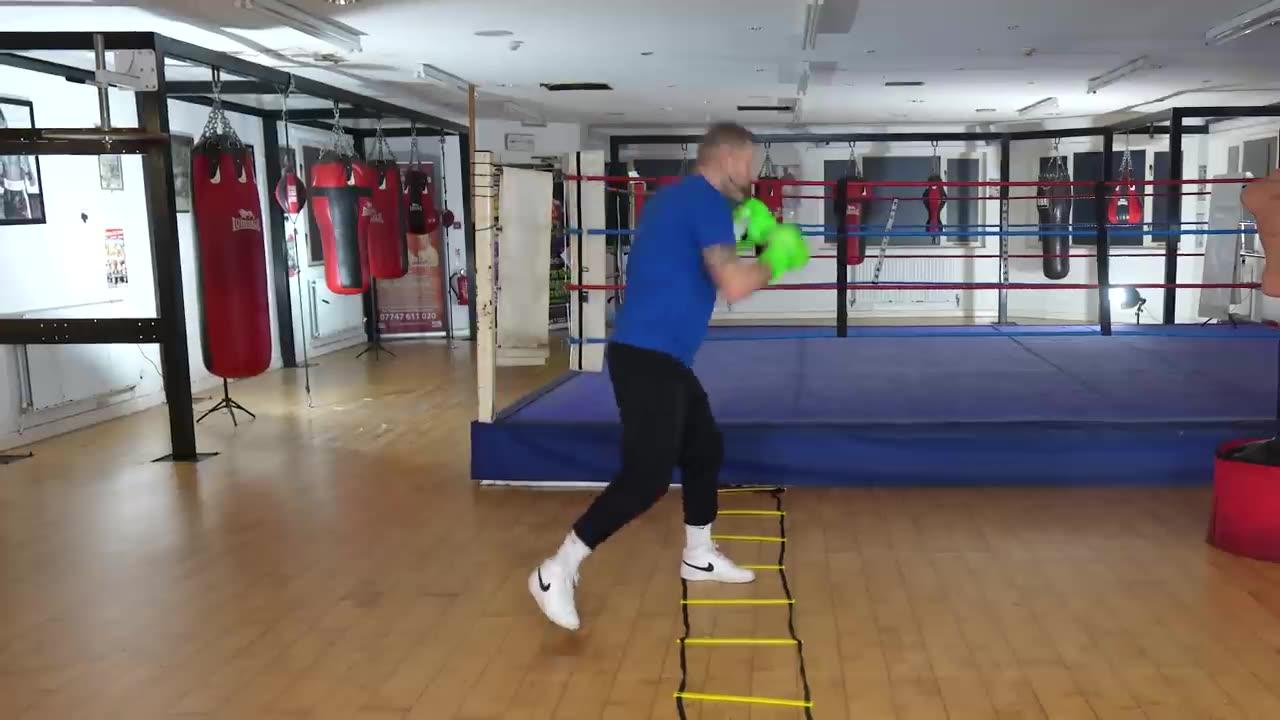 Tony Jeffries Master Boxing Footwork with these 5 Ladder Drills