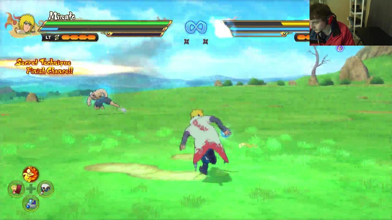 The Fourth Hokage (Minato) VS Boro In A Naruto x Boruto Ultimate Ninja Storm Connections Battle