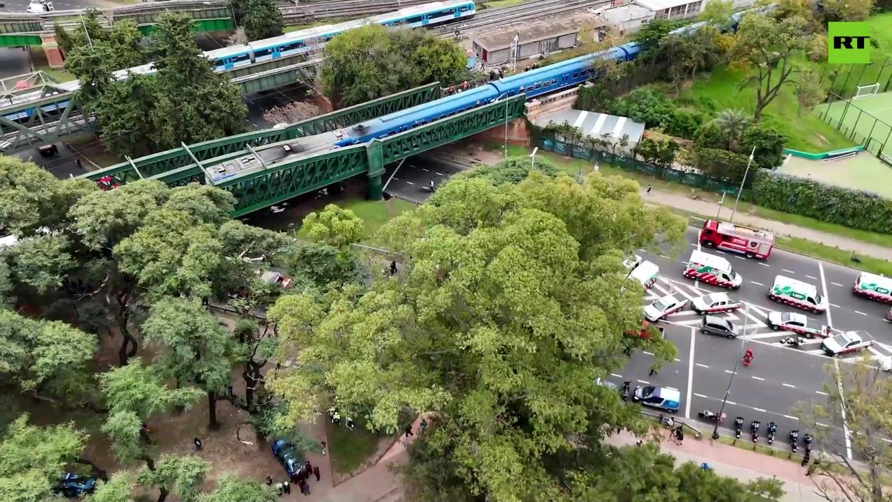 Train collision leaves at least 60 injured in Argentina