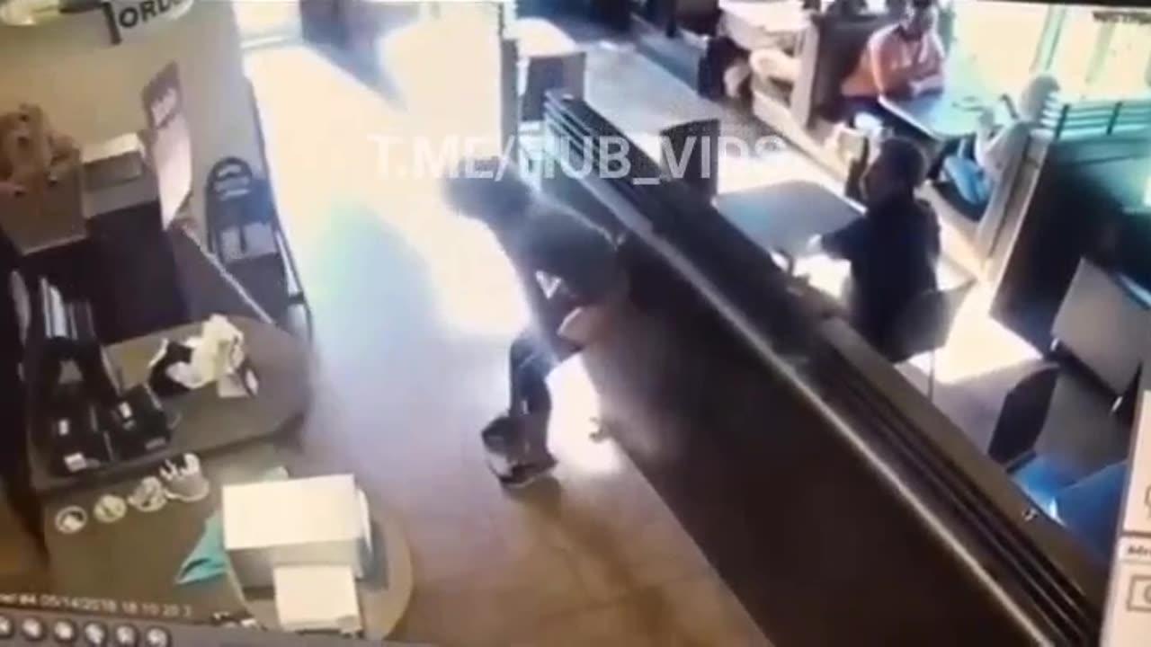 chick quits work, shits on the floor then throws it around
