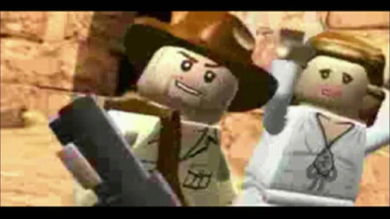 Lego Indiana Jones DS Raiders of the Lost Ark Story playthrough Nintendo