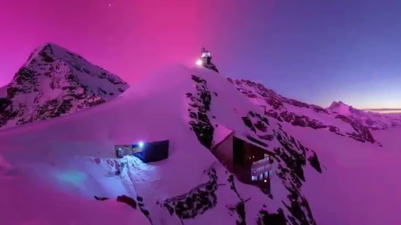 Aurora Boreal en Suiza