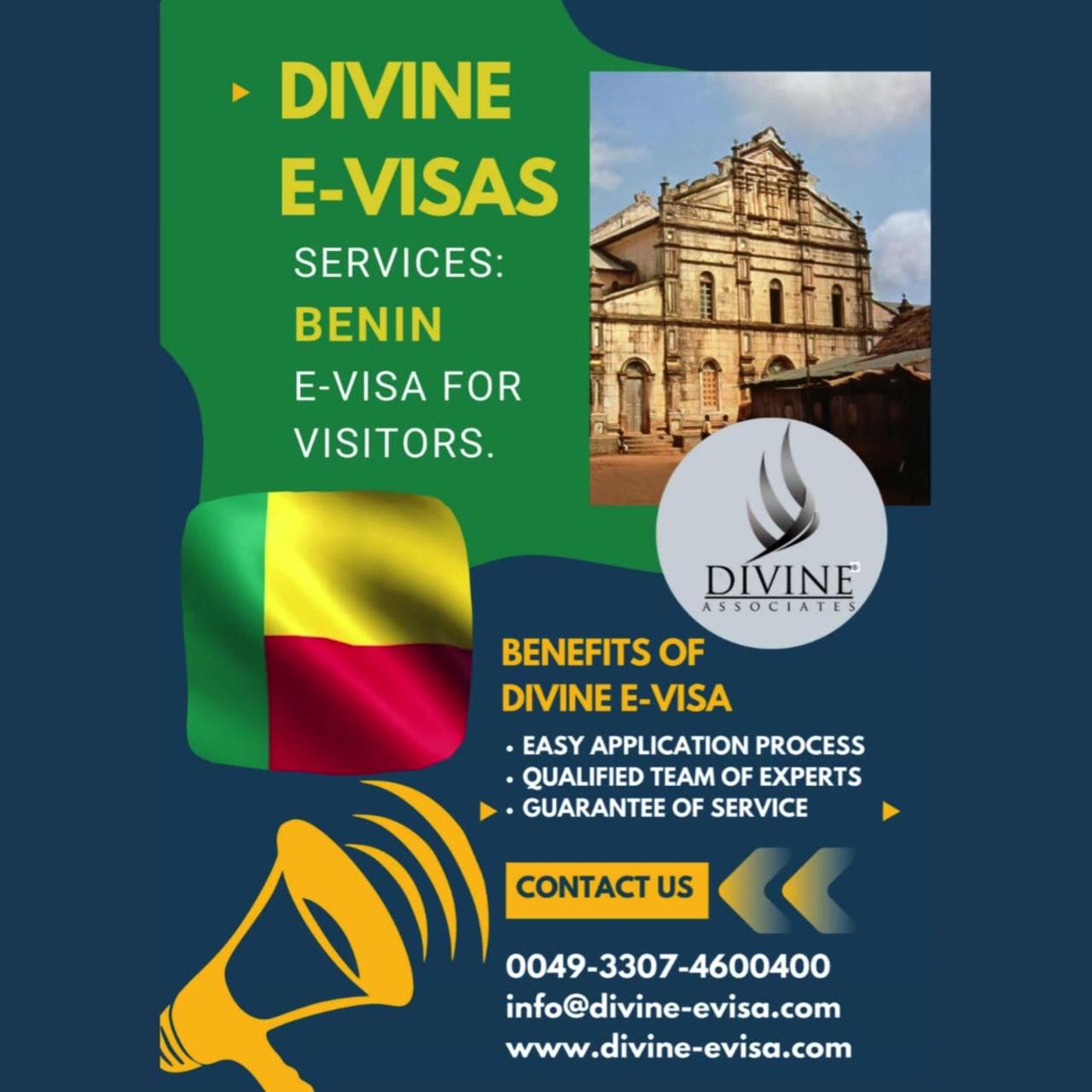 Explore Benin: Effortless E-Visas with Divine Associates Ltd