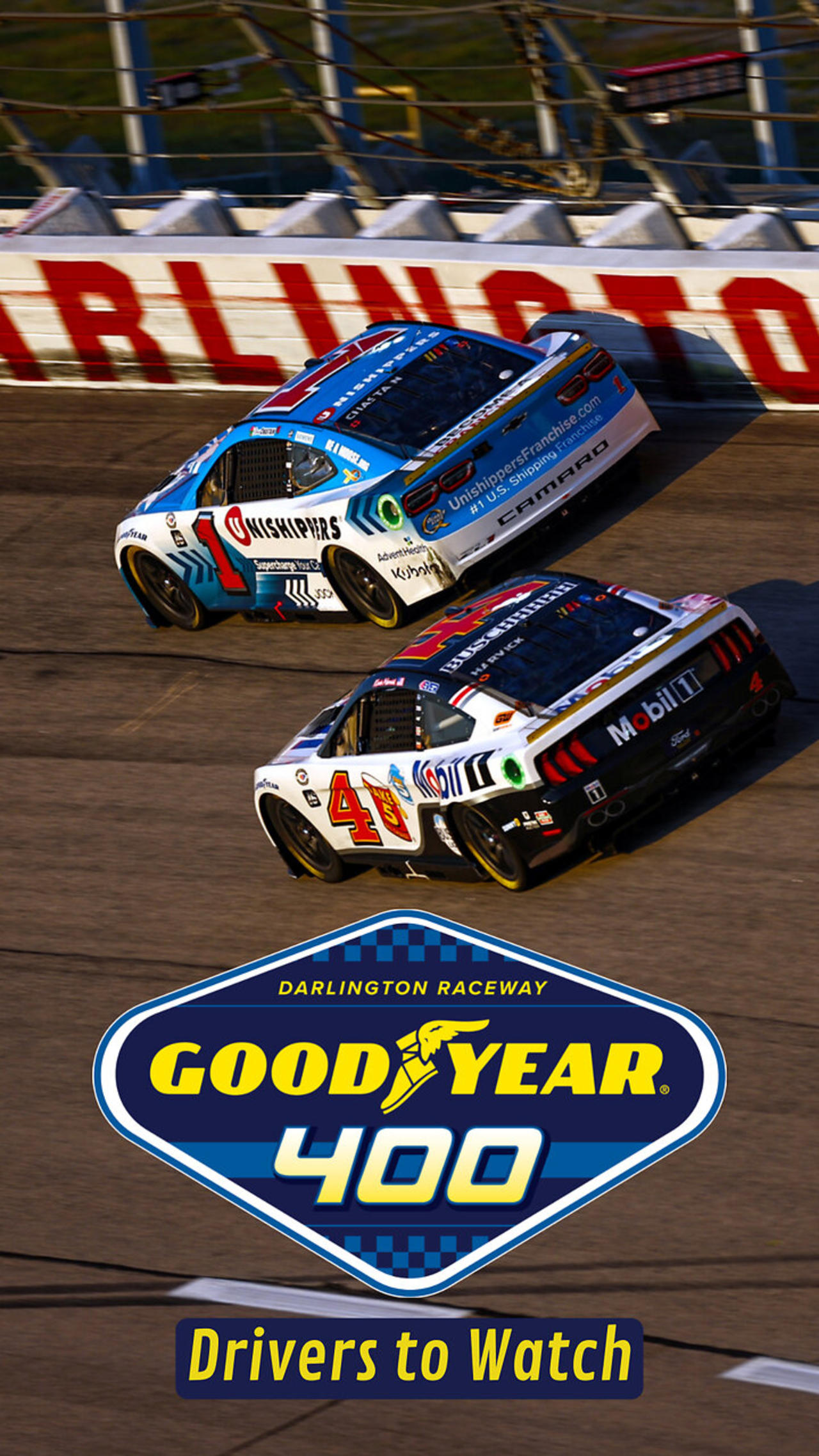 NASCAR Drivers to Watch for in the Goodyear 400 from Darlington Raceway