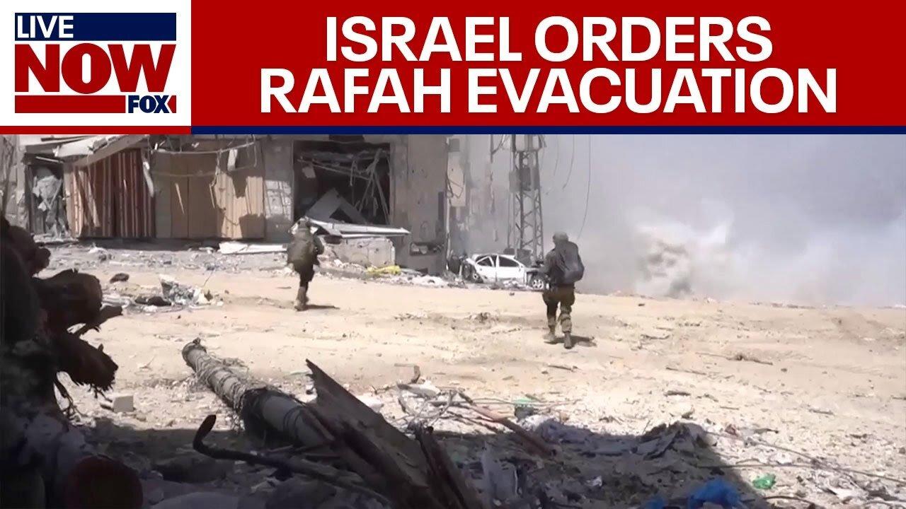 Live Israel-Hamas Wars news: IDF orders Rafah residents and refugees out | LiveNOW from FOX