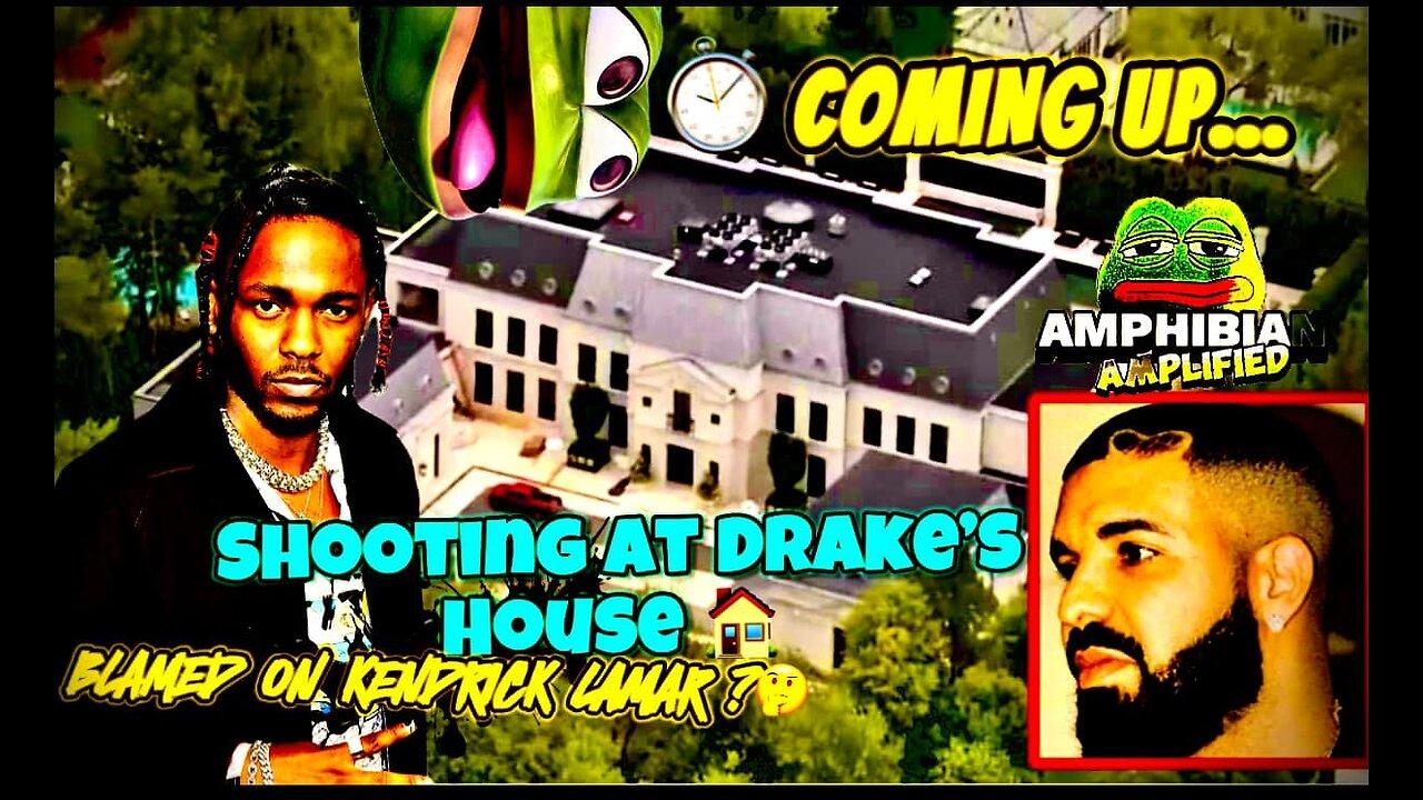 Shooting At Drake’s House 🏠 Blamed On Kendrick Lamar #Drake #vs #kendrick #rap #beef #shooting