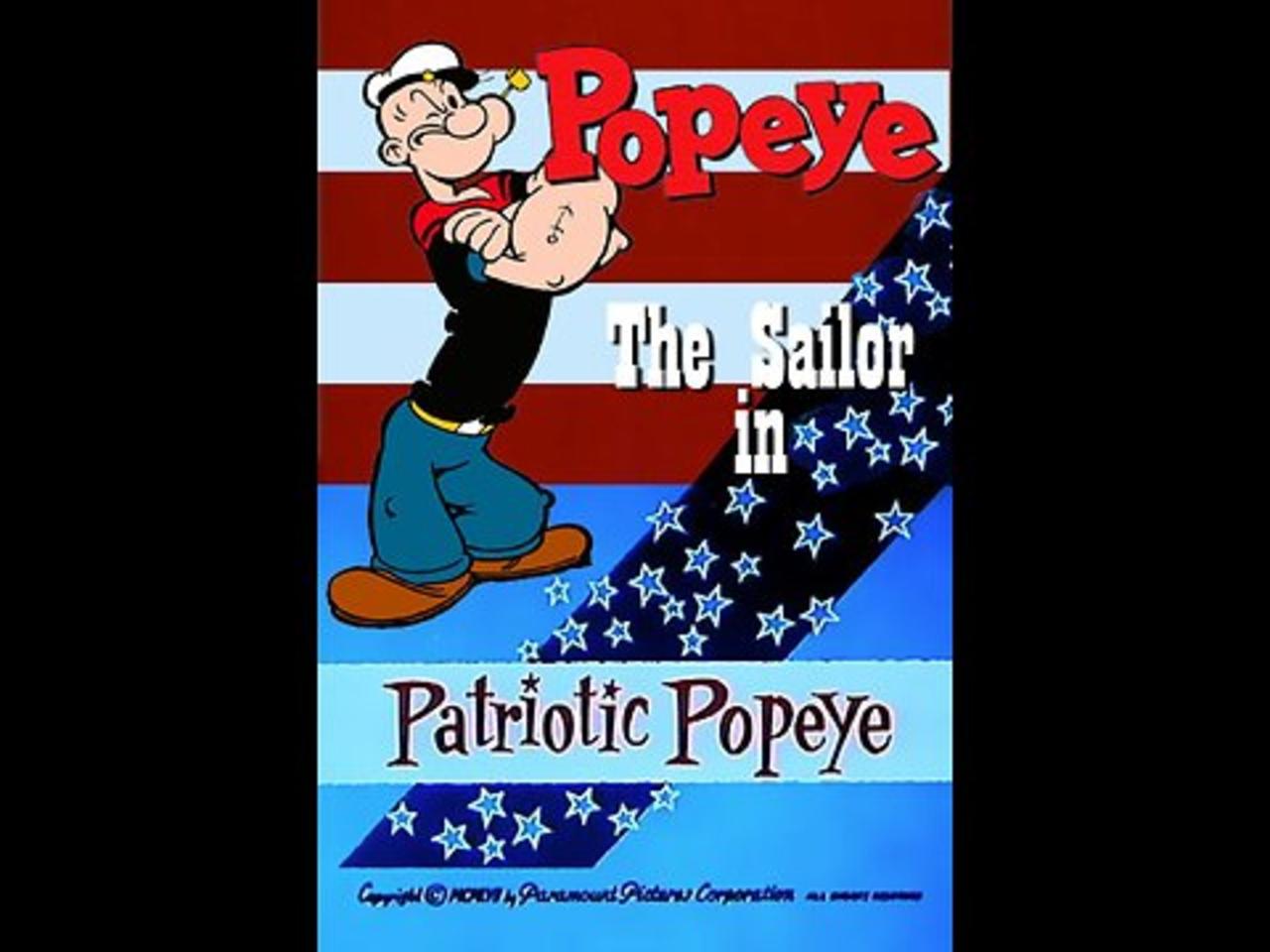 Patriotic Popeye (1957)