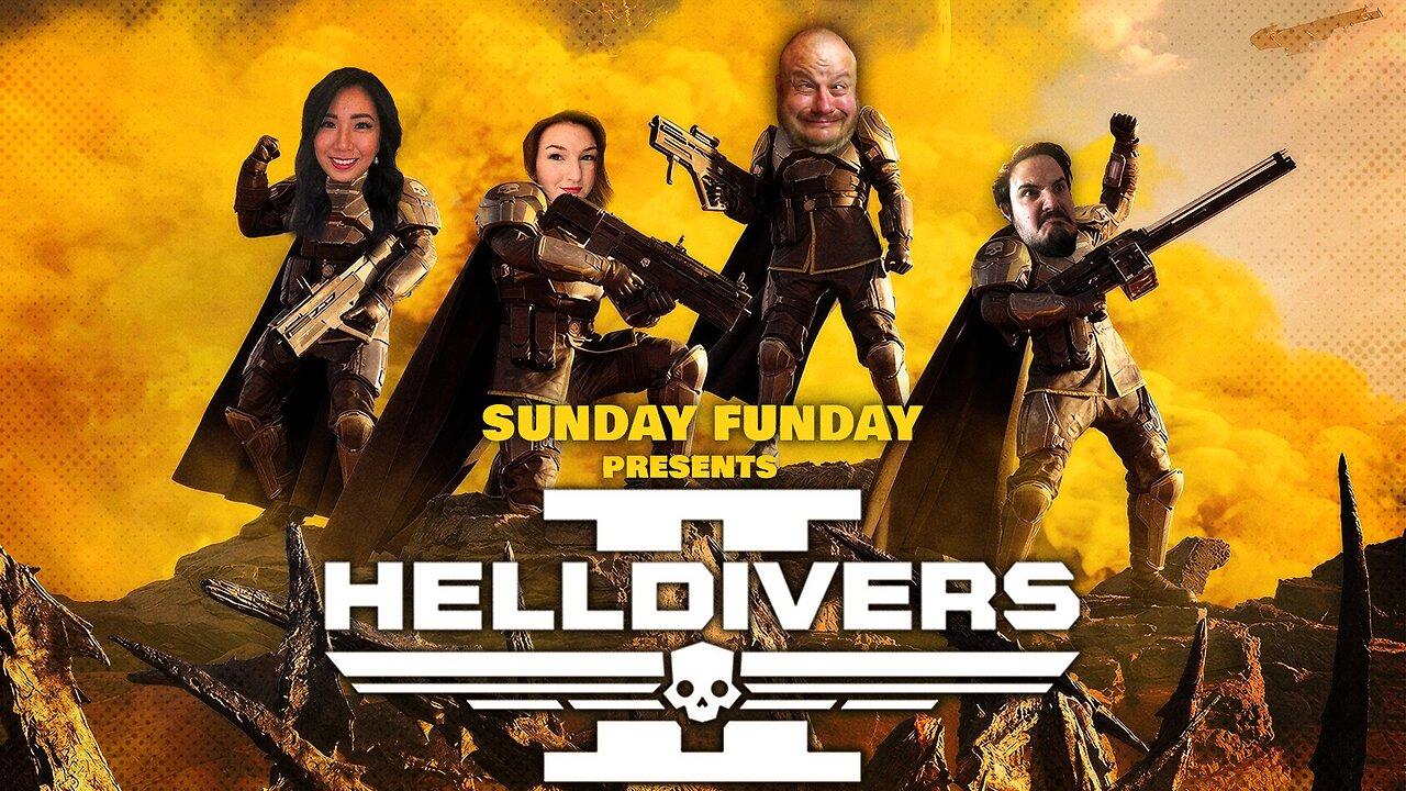 Helldivers 2 | Sunday Funday with Kara Lynne, Mr Porkchop and HeelvsBabyface