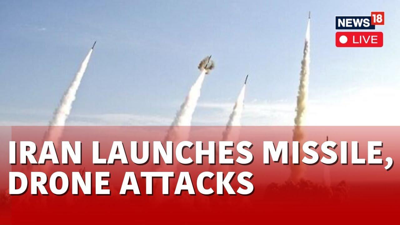 Israel Vs Iran LIVE | Iran Launches Missile, Drone Attacks | Israel Iran LIVE News | Iran News