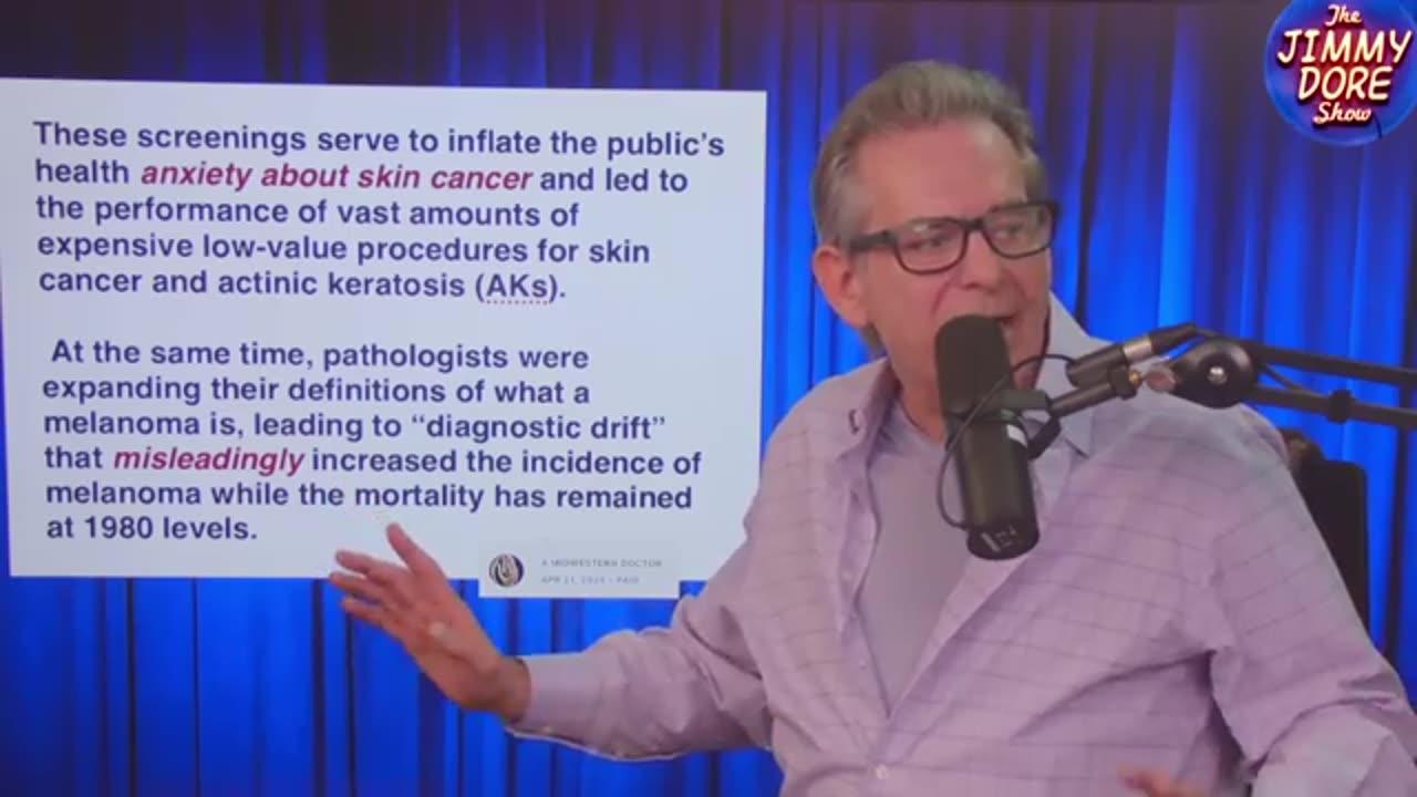 Most Skin Cancer Deaths Are From LACK Of Sunlight - Jimmy Dore