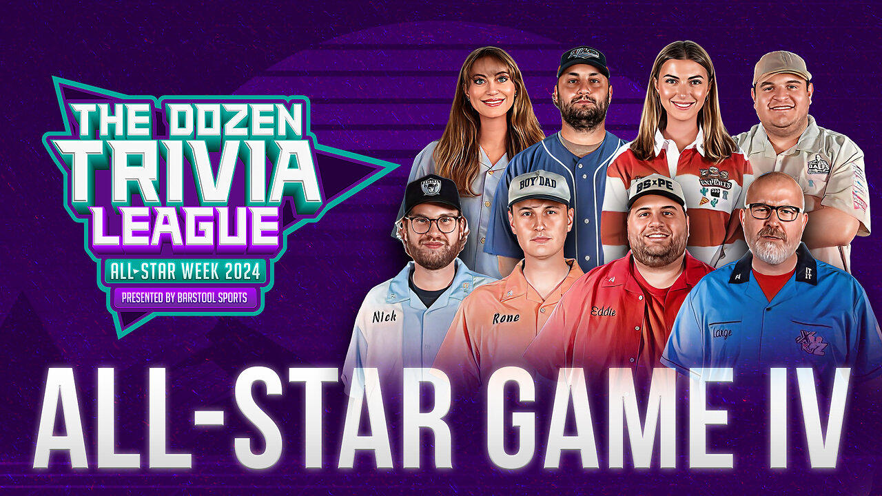 4th Annual All-Star Game (Team Fran vs. Team Nick) | All-Star Week 2024 - The Dozen Trivia League