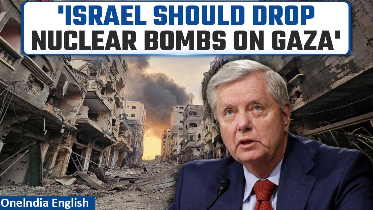 Drop 'Nuclear Bomb' on Gaza: U.S Senator's Harrowing Plan After Biden Halts Weapon Shipment|Oneindia