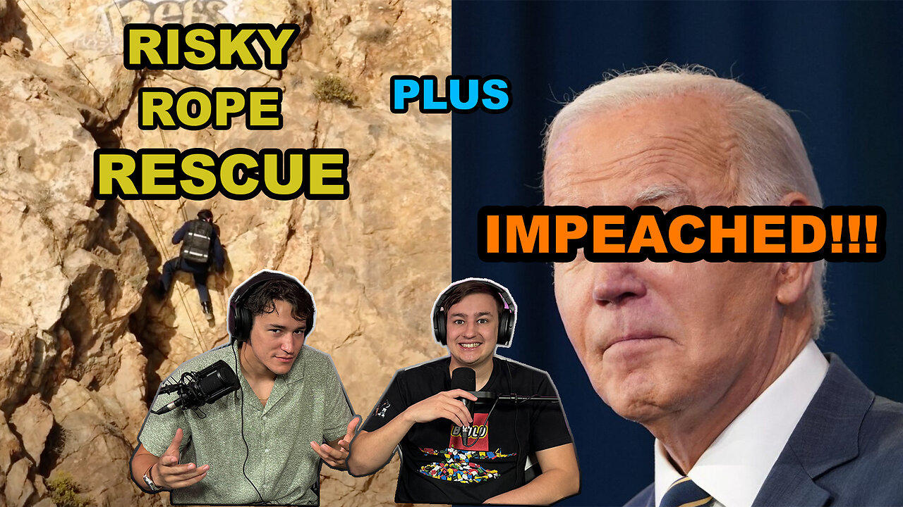 Medic Monday Ep. 012 | Risky Rope Rescue + Biden Impeached!!!