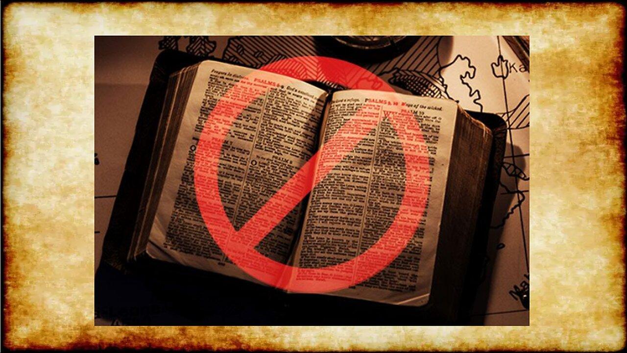 WHY BAN THE BIBLE? **MUST SEE VIDEO!**