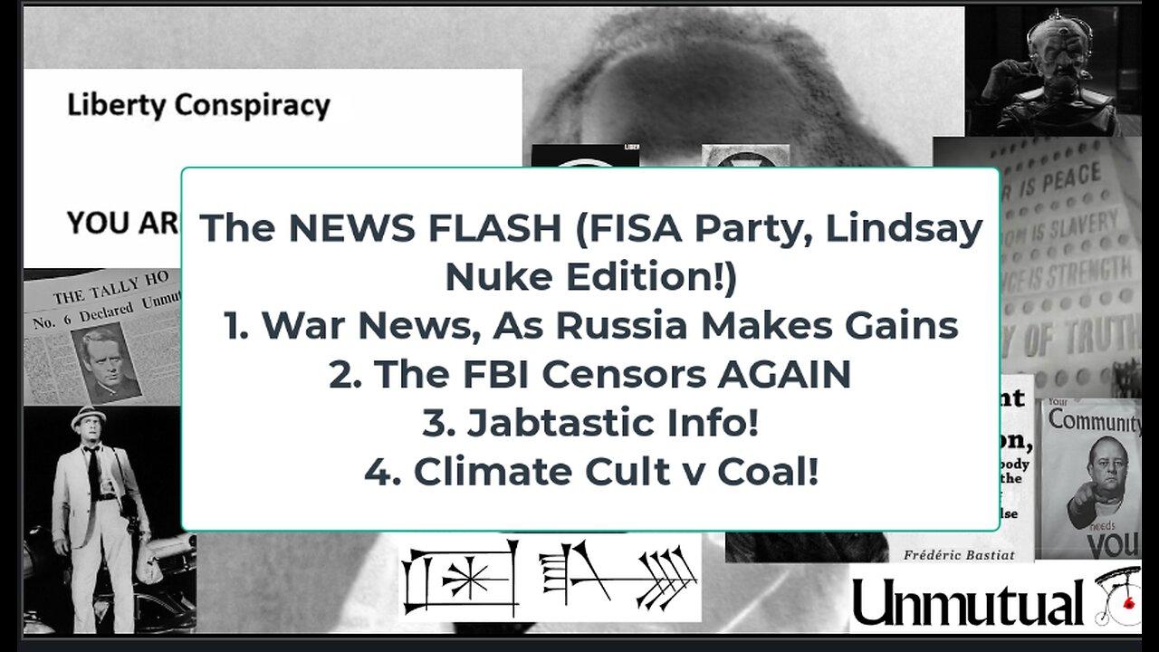 Liberty Conspiracy LIVE 5-13-24! Lindsay Loves Nukes, Jab Death Info, More!