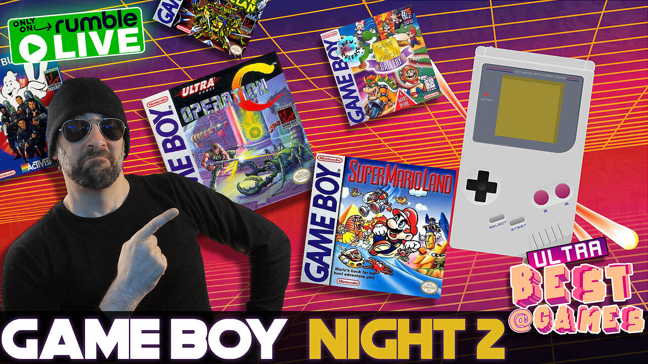 LIVE 5/13 at 9pm ET | GAME BOY Night... Again! + Chat Games