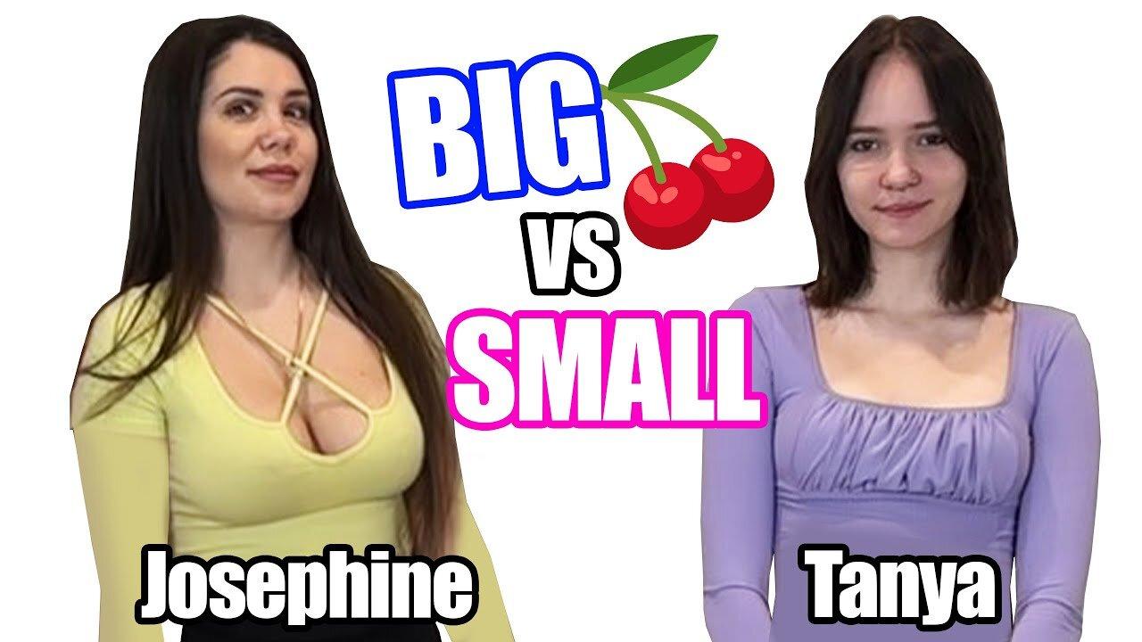 copy me for 24 hours | what's better Small 🍒 or big 🥥🥥?