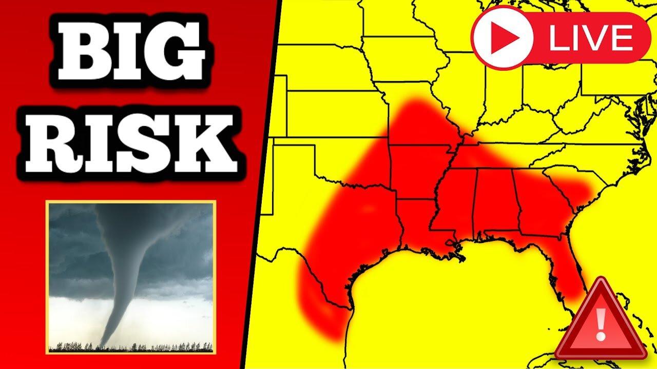 The Destructive Severe Weather Event In Louisiana, As It Occurred Live - 5/13/24 | 5/14/24