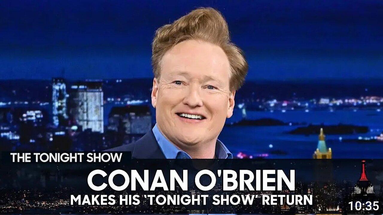Conan O’Brien Makes His 'Tonight Show' Return and