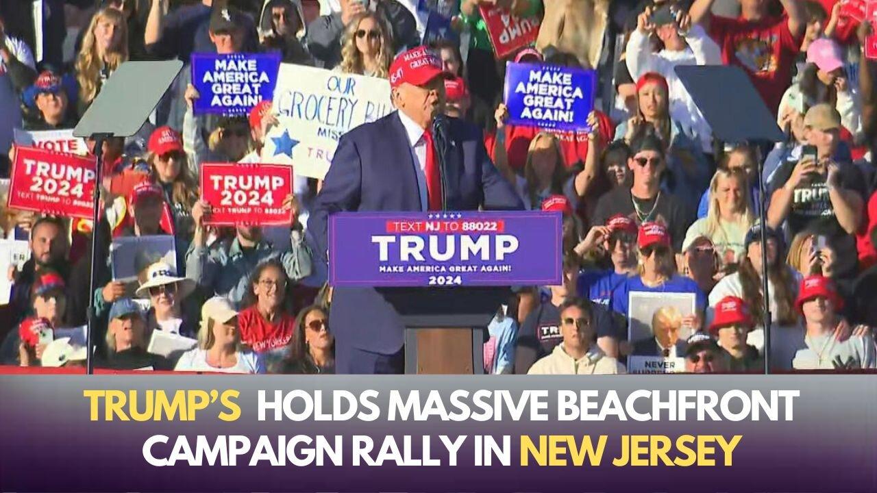 Donald Trump hold a rally in "New Jersey" | Rumble Spotlight | Us News | Politics