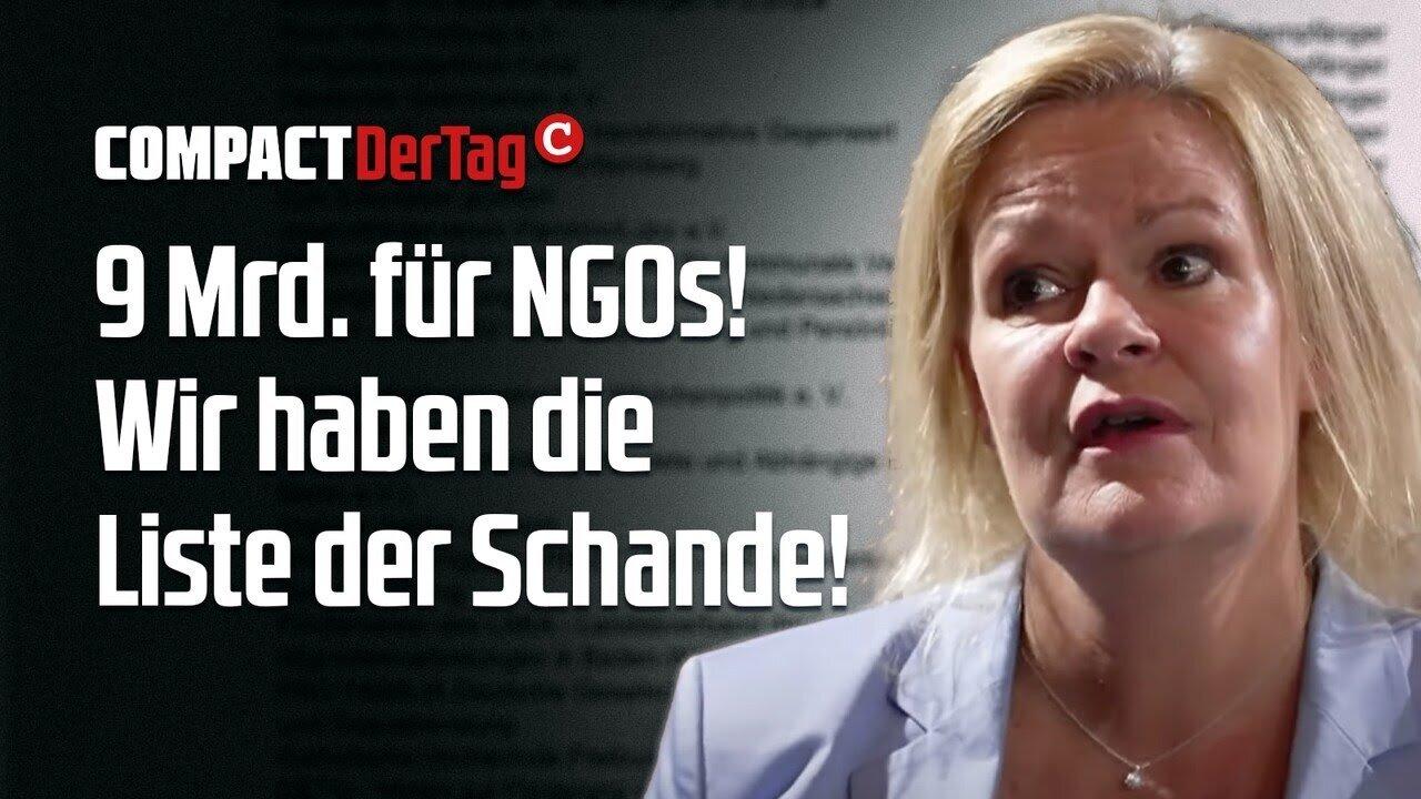 9 Mrd. für NGOs! Wir haben die Liste der Schande!💥@COMPACTTV🙈