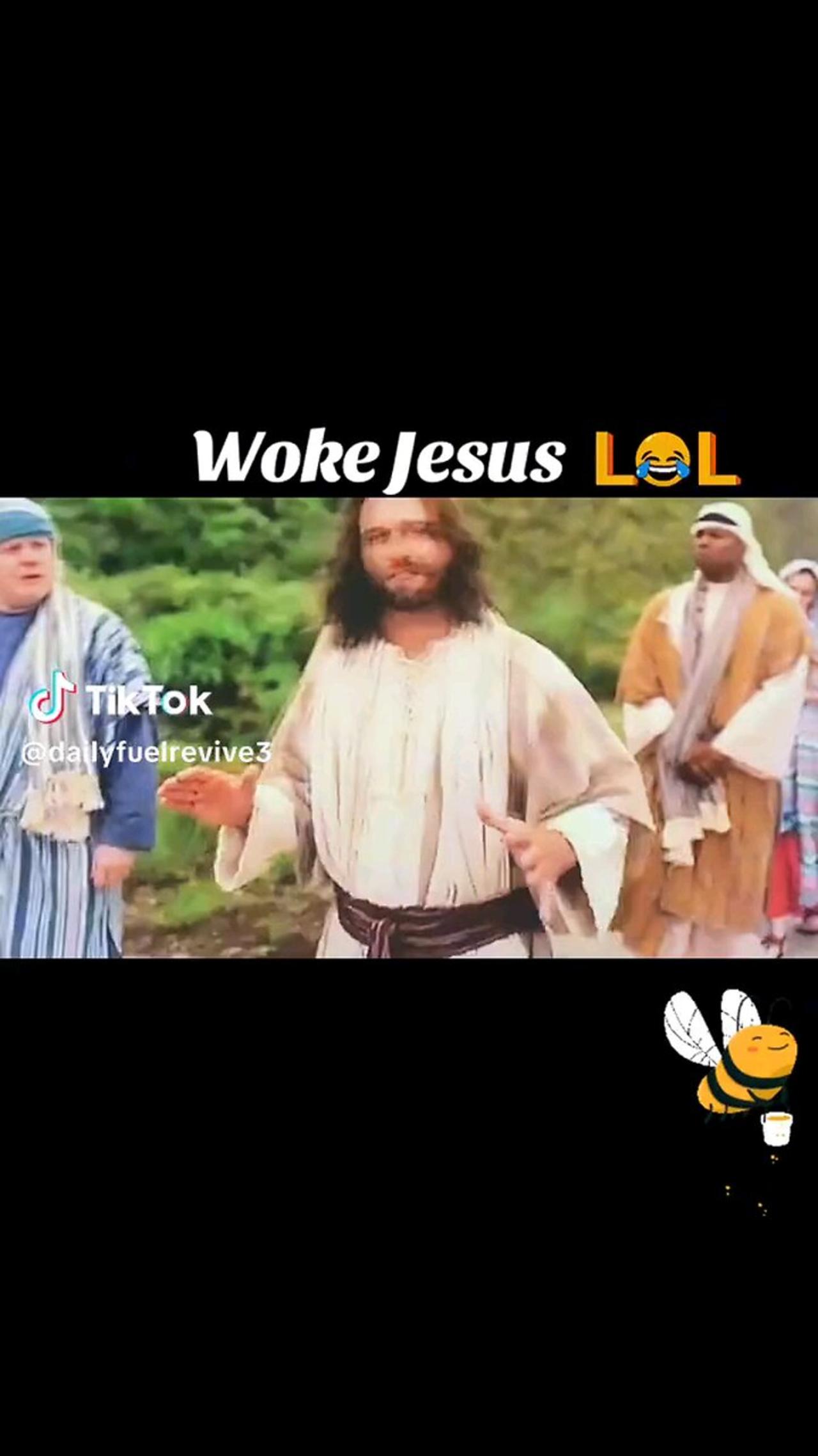woke Jesus