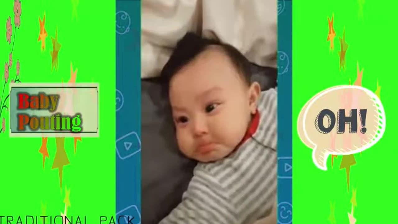 kids funny video!Funny Baby Pouting!funny baby video #funny baby #baby try to fail