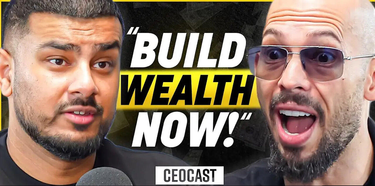 ANDREW TATE: "YOU NEED TO GET RICH NOW OR ELSE" | CEOCAST EP. 139