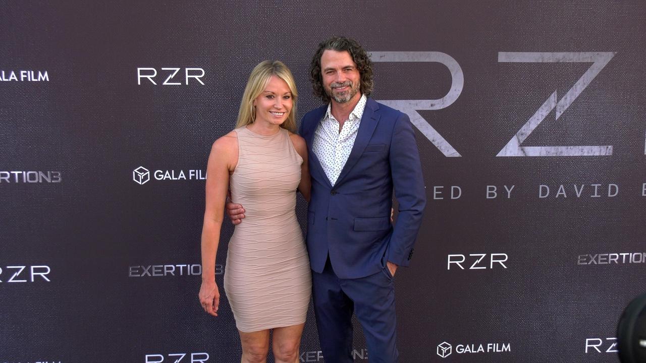 Daniel Hall and Whitney DiMattia attend Gala Film's 'RZR' FYC screening event in Los Angeles
