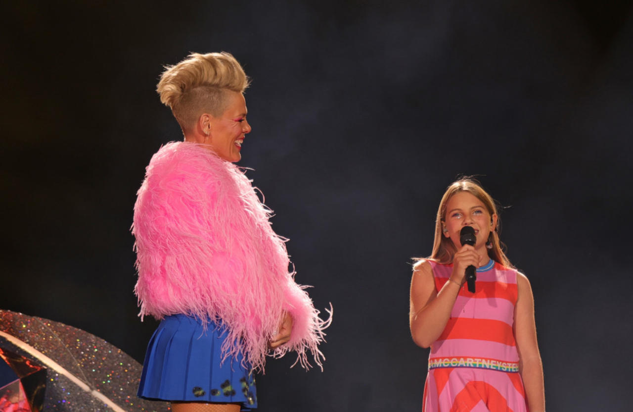 Pink would love her daughter to become a Broadway star