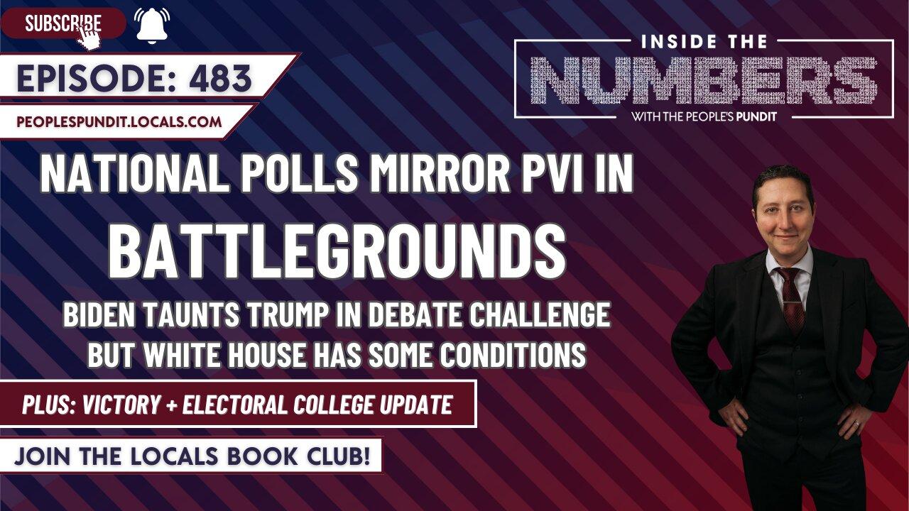 National and State Polls in PVI Sync, Plus Debate(!) | Inside The Numbers Ep. 483
