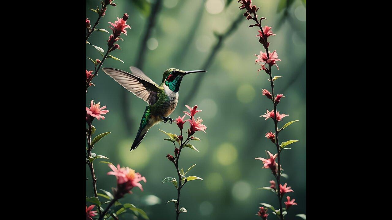 outdoor hummingbird feeder rainy day