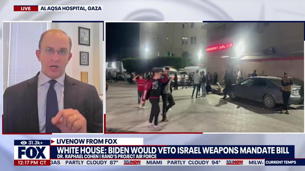 Israel-Hamas war_ Biden would veto Israel weapons mandate amid Rafah LiveNOW from FOX
