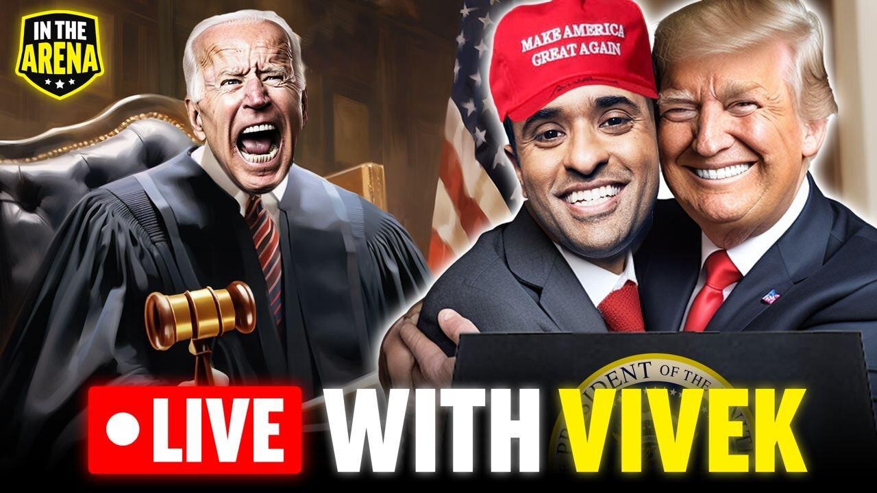Vivek LIVE From The Court in New York After Standing With Trump in Show of FORCE as Case Collapses🚨