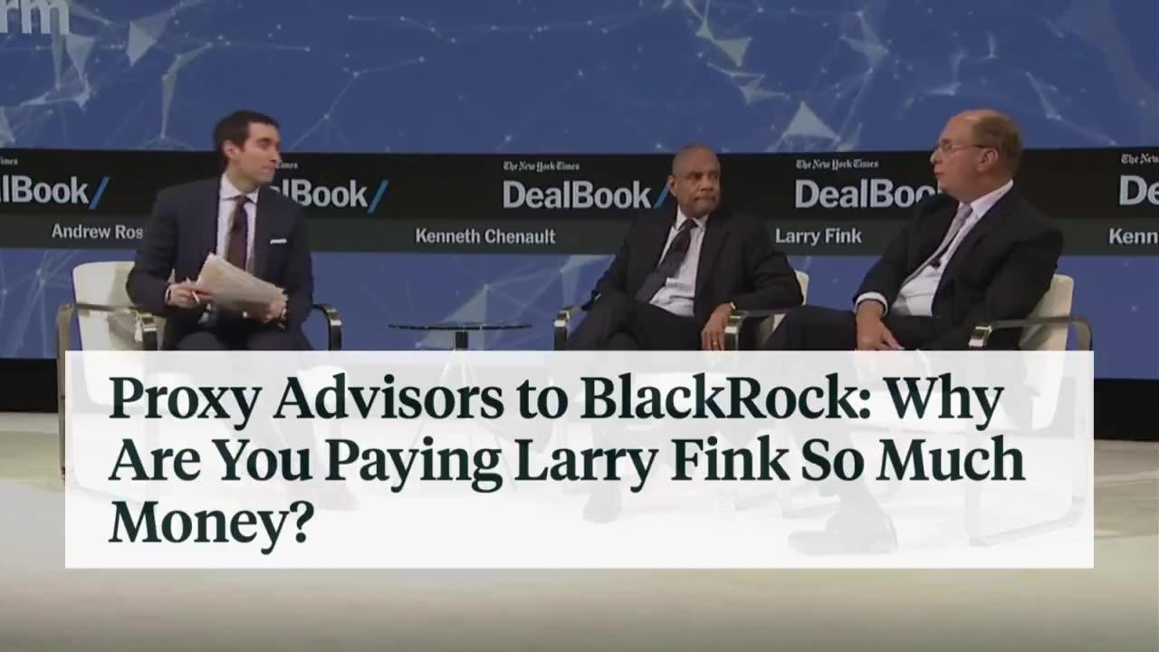 🚩Trouble brewing at BlackRock, some shareholders want to block Fink's compensation