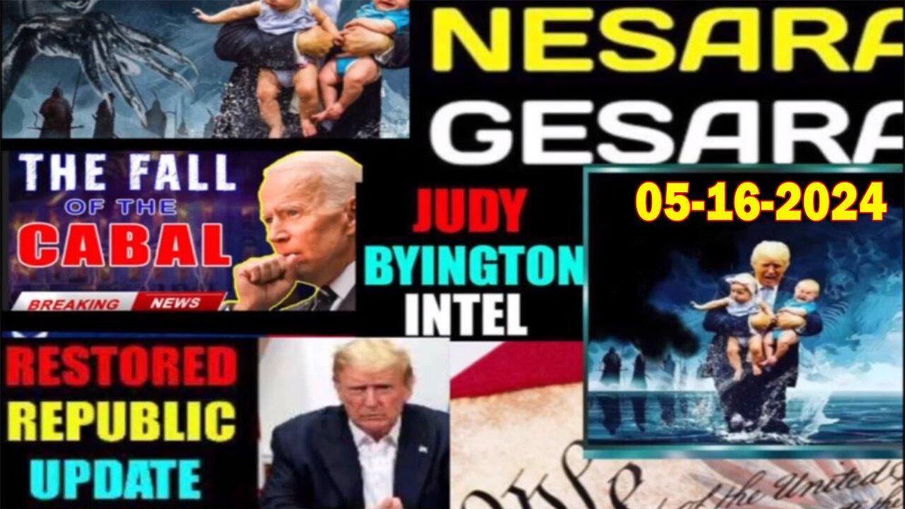 Judy Byington Update as of May 16, 2024 - Russia Strikes Nato Meeting, Underground Wars, White Hats
