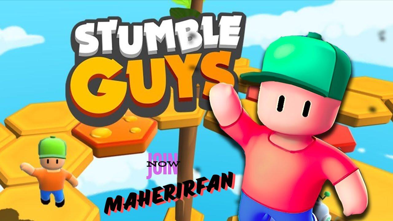 "Stumble Guys" Game Play
