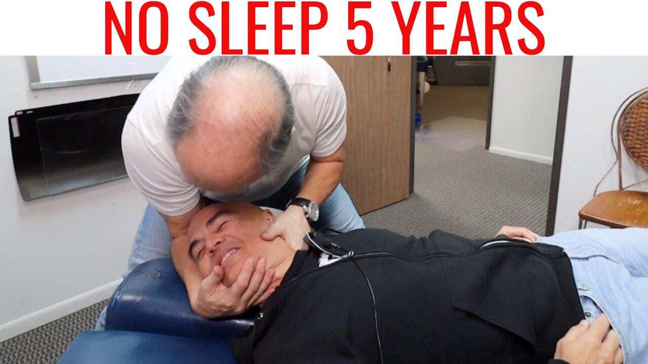 52 year hasn’t SLEPT in 5 YEARS. Chiropractor Turns LIFE Around