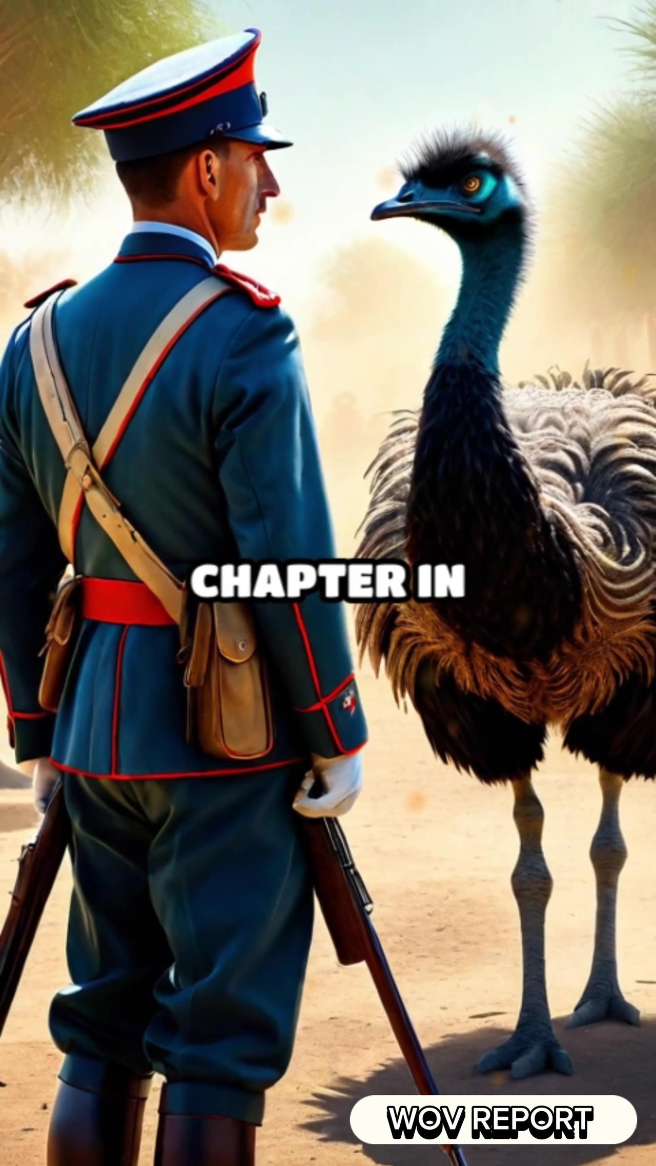 The Great Emu War: When Soldiers Fought Against Birds 🤯 #shorts