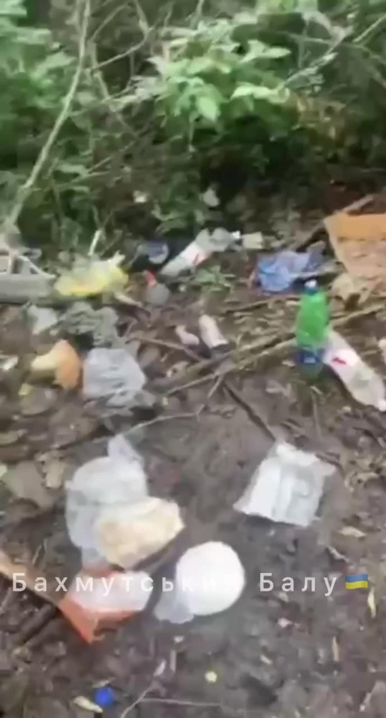 Guess What Ukrainians Find When Sifting Through Trash Russians Leave Behind