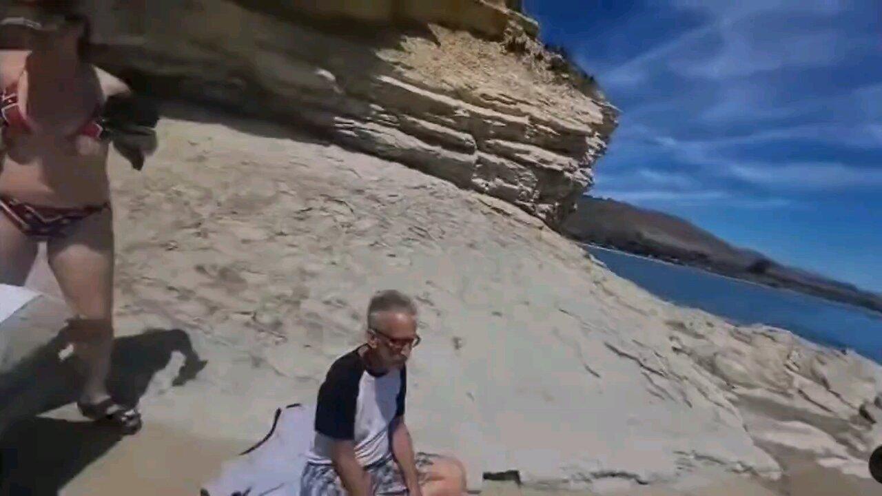 Andy Dick goes to the beach with maliceworld and Captain Content
