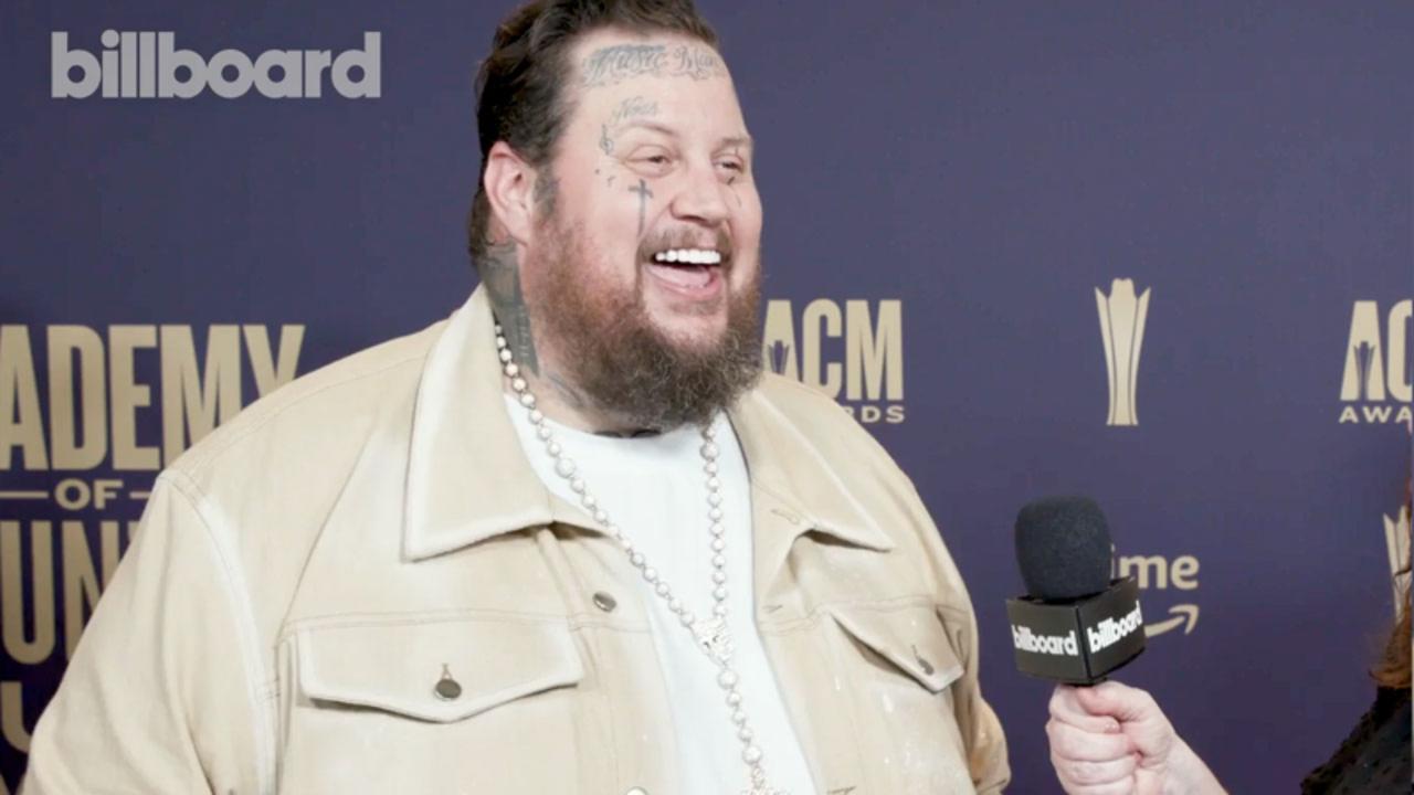 Jelly Roll On Working With Lainey Wilson For 'Save Me' & Talking To Bon Jovi | ACM Awards 2024