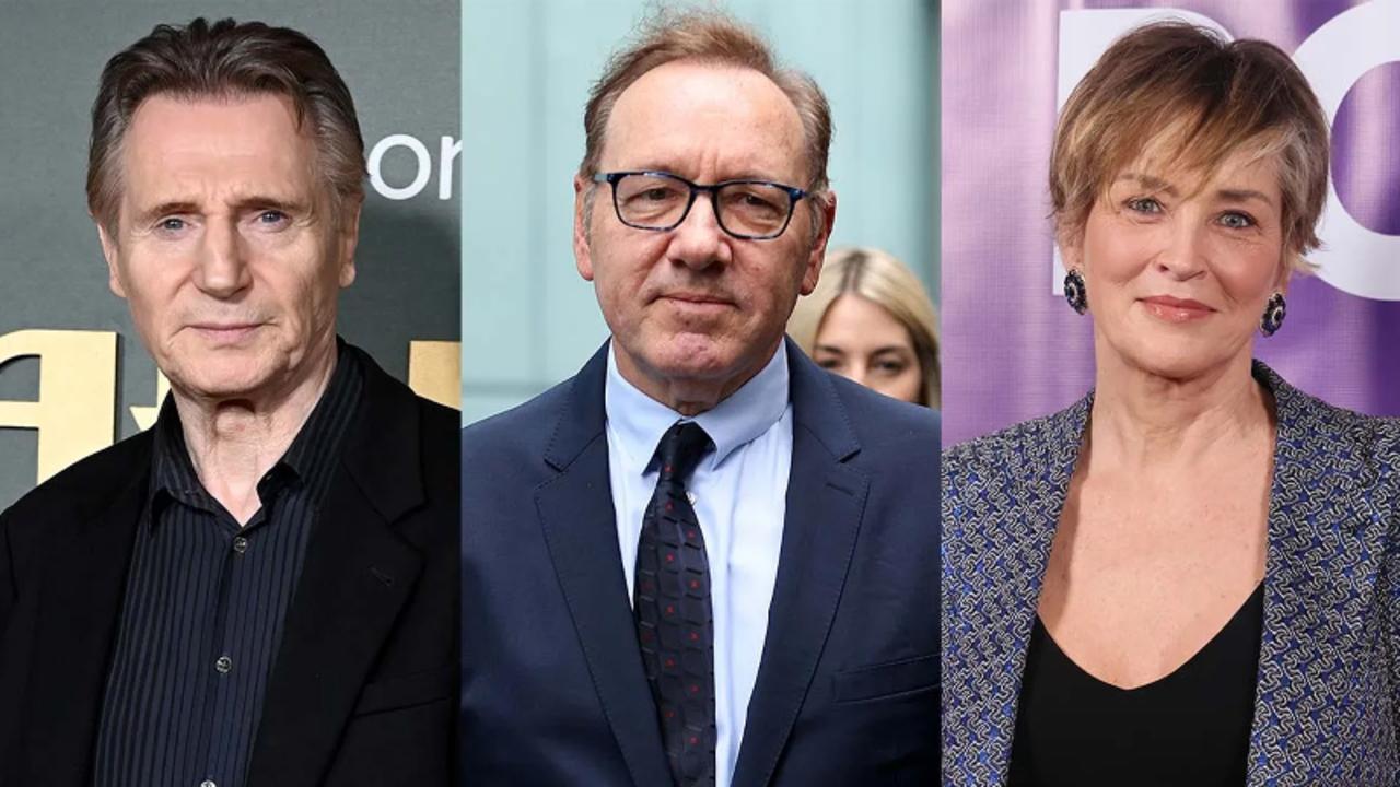 Kevin Spacey Breaks Silence as Liam Neeson, Sharon Stone Support Actor | THR News Video