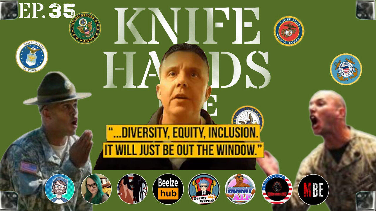 Top Navy DEI Advisor Admits on Camera DEI Hurts Our Military | Knife Hands #35