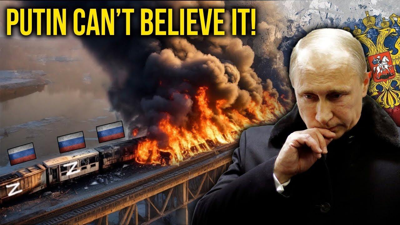 Massive Strike: Ukrainians HIT the main Russian railway and cut the link with an ingenious tactic!