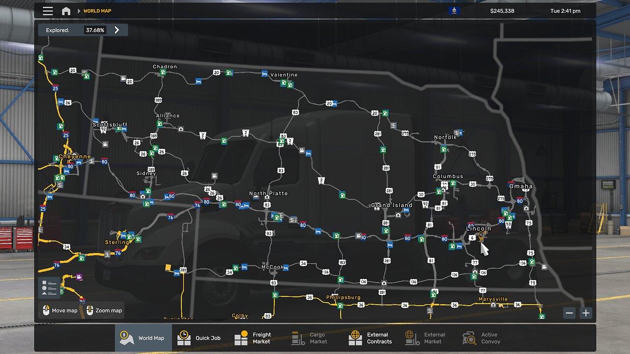 Cruising Nebraska in American Truck Simulator (Episode #1)